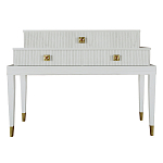 Премиальная Консоль с тремя ящиками Elsa Dreams White варинант исполнения - 4 | Loft Concept в Екатеринбурге