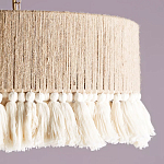 Люстра круглая плетеная с кисточками Solar Glow варинант исполнения - 7 | Loft Concept в Екатеринбурге