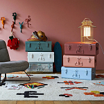 Металлический сундук Metal Chest Black варинант исполнения - 5 | Loft Concept в Екатеринбурге