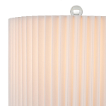 Настольная лампа с прозрачным корпусом и фактурным абажуром Charm and Luxury варинант исполнения - 2 | Loft Concept в Екатеринбурге