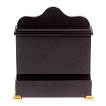 Часы настольные из натурального камня Нефрит с декором в виде Кариатиды Caryatid Stone Clock варинант исполнения - 3 | Loft Concept в Екатеринбурге