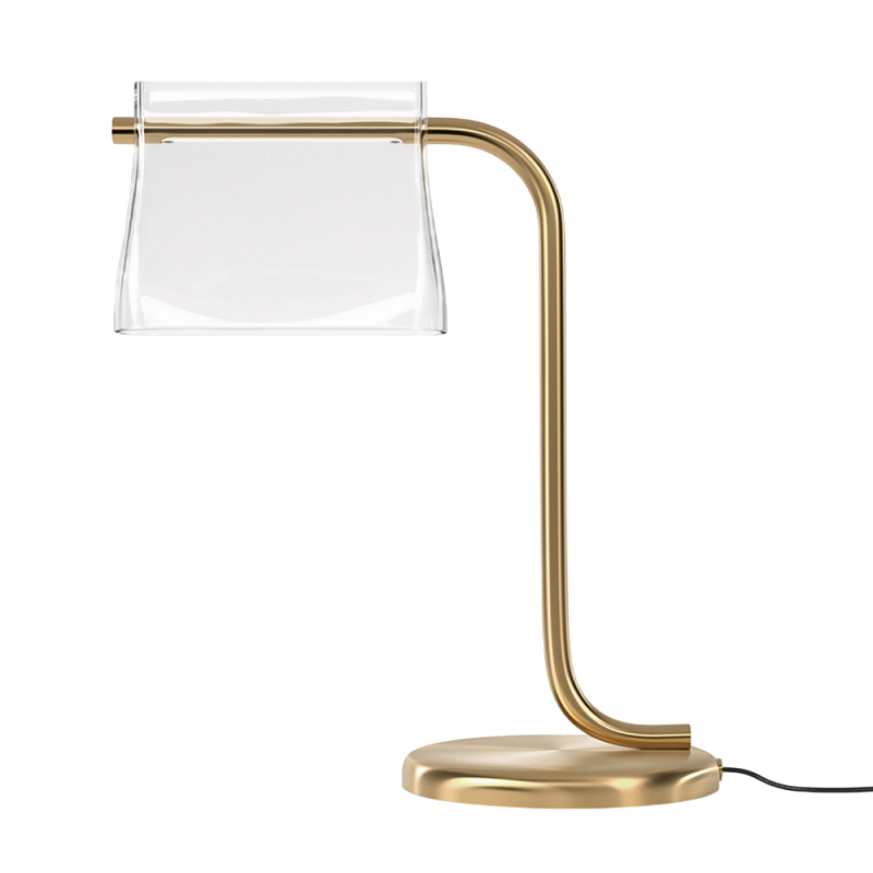 Настольный светильник Cabaret 3000К 8Вт Латунь Прозрачный в Екатеринбурге | Loft Concept 