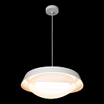 Подвесной светильник круглый белого цвета из металла Vita Cuna варинант исполнения - 6 | Loft Concept в Екатеринбурге