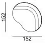 Кушетка Calypso варинант исполнения - 6 | Loft Concept в Екатеринбурге