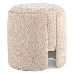 Пуфик Бежевое Букле Poof Alice Beige Boucle  варинант исполнения - 1 | Loft Concept в Екатеринбурге