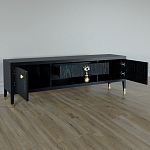 TV-тумба Дизайнерская Elsa Dreams Black варинант исполнения - 3 | Loft Concept в Екатеринбурге