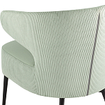 Современное мягкое кресло на металлических ножках Rakush Pistachio варинант исполнения - 7 | Loft Concept в Екатеринбурге