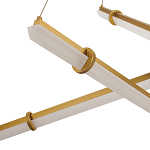 Светодиодная люстра Trumpet Tube Brass 107 варинант исполнения - 3 | Loft Concept в Екатеринбурге