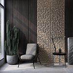 Гипсовая 3D панель с принтографией PM-45 варинант исполнения - 1 | Loft Concept в Екатеринбурге