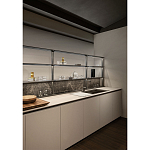 Кухонный гарнитур из камня и дерева SISTEMA XY Dada Engenereed Kitchen варинант исполнения - 14 | Loft Concept в Екатеринбурге