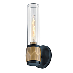 Бра для ванных комнат с прозрачным стеклянным плафоном в форме цилиндра Hinkley варинант исполнения - 12 | Loft Concept в Екатеринбурге