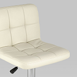 Барный стул с сиденьем молочного цвета Honory варинант исполнения - 7 | Loft Concept в Екатеринбурге