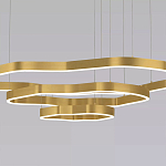 Люстра подвесная с 3-мя ассиметричными светодиодными лампами Golden Current варинант исполнения - 3 | Loft Concept в Екатеринбурге