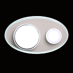 Бра овальной формы белого цвета с 2-мя лампами Lunar Pebbles варинант исполнения - 3 | Loft Concept в Екатеринбурге