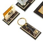 Настольный письменный набор из яшмы и долерита в подарочной упаковке Manager Organizer варинант исполнения - 7 | Loft Concept в Екатеринбурге