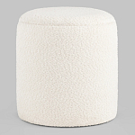 Дизайнерский Пуф Букле Poof Alice White Boucle  варинант исполнения - 5 | Loft Concept в Екатеринбурге