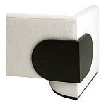 Дизайнерский Двухместный диван Florida Sofa  с элегантным деревянным декором  варинант исполнения - 4 | Loft Concept в Екатеринбурге