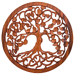 Панно из дерева Mythosream Panel With Trees варинант исполнения - 1 | Loft Concept в Екатеринбурге