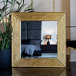 Зеркало квадратное в фактурной раме Pattern варинант исполнения - 6 | Loft Concept в Екатеринбурге