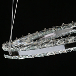 Люстра круглая с прозрачной хрустальной рамкой Maude Crystal Light варинант исполнения - 9 | Loft Concept в Екатеринбурге