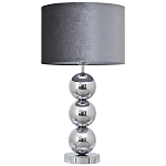Настольная лампа с основанием в виде металлических сфер Balance Table Lamp Chrome варинант исполнения - 1 | Loft Concept в Екатеринбурге