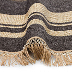 Ковер из комбинированного состава с узором Circles of goodness варинант исполнения - 3 | Loft Concept в Екатеринбурге