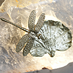 Бра Декоративный лист с стрекозой Glacial Fragment варинант исполнения - 1 | Loft Concept в Екатеринбурге