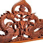 Панно из дерева драконы Panel With Trees варинант исполнения - 2 | Loft Concept в Екатеринбурге