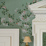 Обои ручная роспись Harpsden blue варинант исполнения - 3 | Loft Concept в Екатеринбурге