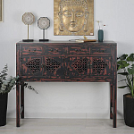 Комод деревянный Retro with four doors варинант исполнения - 2 | Loft Concept в Екатеринбурге