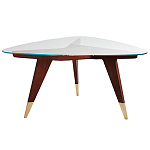 Дизайнерский кофейный стол со стеклянной столешницей Gio Ponti D.552.2 Coffee Table варинант исполнения - 1 | Loft Concept в Екатеринбурге