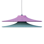 Подвесной вязаный светильник в двухцветном исполнении «Двойной Токио»  варинант исполнения - 4 | Loft Concept в Екатеринбурге