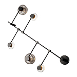 Бра с 5-ю плафонами разного диаметра и цвета Polyhedron варинант исполнения - 1 | Loft Concept в Екатеринбурге