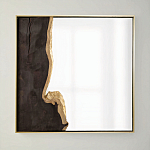 Зеркало с панно из среза палисандра Noble Mirror варинант исполнения - 3 | Loft Concept в Екатеринбурге