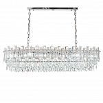 Люстра овальная с хрустальными подвесками Gorgeous Crystal Light варинант исполнения - 8 | Loft Concept в Екатеринбурге