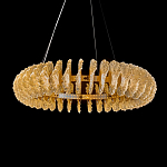 Люстра круглая с фактурными элементами в виде ракушек Inspired Sea варинант исполнения - 1 | Loft Concept в Екатеринбурге