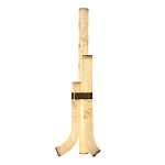 Торшер геометрический с тремя мраморными плафонами Marble Tripod варинант исполнения - 2 | Loft Concept в Екатеринбурге