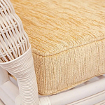 Комплект уличной мебели из ротанга Eloise белый варинант исполнения - 6 | Loft Concept в Екатеринбурге