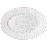 Обеденный сервиз белого цвета из фарфора на 6 персон 23 предмета Floral Charm варинант исполнения - 4 | Loft Concept в Екатеринбурге