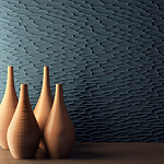 Гипсовая 3D Панель M-27 варинант исполнения - 1 | Loft Concept в Екатеринбурге