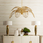 Люстра Золотые листья Golden Petals варинант исполнения - 4 | Loft Concept в Екатеринбурге