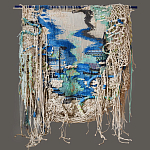 Эко декор на стену из нитей Wall decor Mermaid варинант исполнения - 2 | Loft Concept в Екатеринбурге