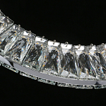 Люстра круглая с прозрачной хрустальной рамкой Maude Crystal Light варинант исполнения - 10 | Loft Concept в Екатеринбурге