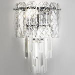 Бра Harmonica Crystal Chrome Wall Lamp варинант исполнения - 2 | Loft Concept в Екатеринбурге