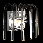 Бра цвета никель с изогнутыми хрустальными элементами Radiant Ribbons варинант исполнения - 5 | Loft Concept в Екатеринбурге