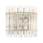 Бра с прозрачными вертикальными стеклянными трубками Gladia варинант исполнения - 1 | Loft Concept в Екатеринбурге