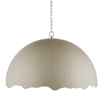 Подвесной светильник в форме купола с сочетанием золотого и оливкового цвета Eggshell варинант исполнения - 1 | Loft Concept в Екатеринбурге