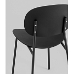 Стул Edie пластик черный варинант исполнения - 3 | Loft Concept в Екатеринбурге