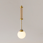 Подвесной светильник со стеклянными вставками Helios варинант исполнения - 2 | Loft Concept в Екатеринбурге