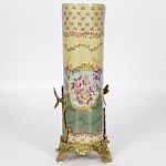 Фарфоровая ваза с бронзовыми элементами Eden Garden варинант исполнения - 3 | Loft Concept в Екатеринбурге